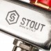 Коллектор из нержавеющей стали в сборе STOUT с расходомерами 2 вых. SMS 0907 000002 (SMS 0907 000002)