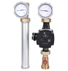 Группа насосная Meibes, поколение 8, UK с нас. Grundfos UPM3 Hybrid 25-70* , прямой контур, 1 (M66811.36)