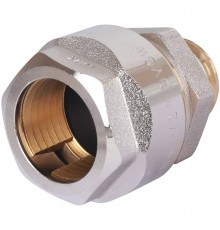 Фитинг Meibes резьбовой латунный Plus для стальных труб 1/2*1/2” HР (F13078)