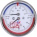 Термоманометр РОСМА 80 мм 120 градусов 1/2 длина клапана 46 мм давление 1 MPa осевое присоединение ТМТБ-31T.1 (00000002292)
