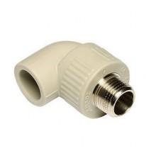 Колено Ekoplastik ППР с наруж. металл. резьбой 20x1/2x90° (SKOE02020RCT)