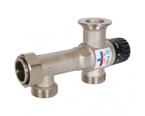 Насосно-смесительный узел STOUT SDG-0120с термостатическим клапаном 20-55°C, без насоса (SDG-0120-005010) Насосно-смесительный узел STOUT SDG-0120с термостатическим клапаном 20-55°C, без насоса (SDG-0120-005010)