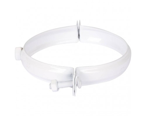 Крепление к стене ROMMER D100 белое RAL металлическое ( хомут) RCA-6010-000003 (RCA-6010-000003) Крепление к стене ROMMER D100 белое RAL металлическое ( хомут) RCA-6010-000003 (RCA-6010-000003)
