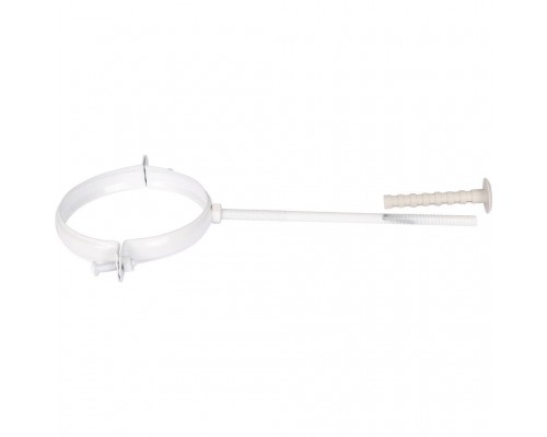 Крепление к стене ROMMER D100 белое RAL металлическое ( хомут) RCA-6010-000003 (RCA-6010-000003) Крепление к стене ROMMER D100 белое RAL металлическое ( хомут) RCA-6010-000003 (RCA-6010-000003)