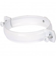 Крепление к стене ROMMER D80 белое металлическое ( хомут) RCA-0080-020111 (RCA-0080-020111)