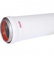 Удлинение утепленное ROMMER д.80/100 - 2000 мм. RCA-0080-802000 (RCA-0080-802000)