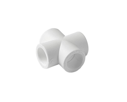 Крестовина Pro Aqua d= 25 PP-R Белая (PA17010P) Крестовина Pro Aqua d= 25 PP-R Белая (PA17010P)