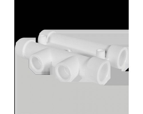 Распределительный блок Pro Aqua d= 25-20 PP-R для систем отопления Белый (PA63010P) Распределительный блок Pro Aqua d= 25-20 PP-R для систем отопления Белый (PA63010P)
