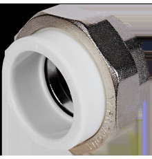 Муфта комбинированная Pro Aqua d=50-2 PP-R разъемная (американка) ВР Белая (PA20023)