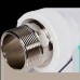 Муфта комбинированная Pro Aqua d= 40-1 PP-R НР Белая (PA23020)