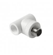 Тройник комбинированный Pro Aqua d=32-1 PP-R НР Белый (PA25018P)