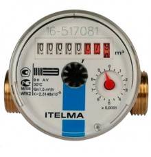 Счетчик холодной воды ITELMA (Ду=15мм, L=80мм, Qном=1,5 м3/ч) WFK20.D080-0-R-L-0-IP54 (WFK20.D080-0-R-L-0-IP54)