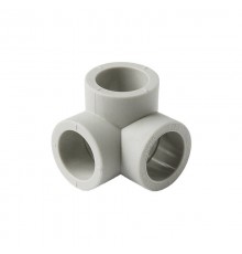 Тройник двухплоскостной Pro Aqua d=20 PP-R Серый (PA17308PG)