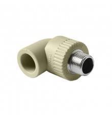 Угольник комбинированный Pro Aqua d=32-3/4 PP-R НР Серый (PA27016PG)