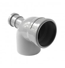 10010587F Pro Aqua Comfort D 110x50/87,5 PP Отвод с выходом фронтальный (10010587F)
