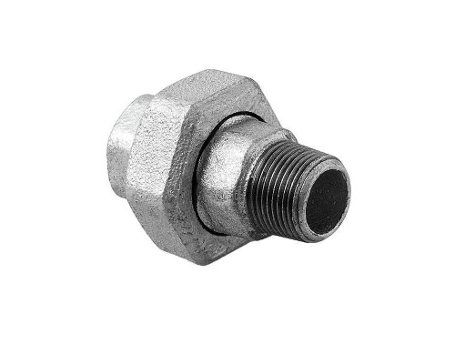 Соединение разъемное прямое Pro Aqua BRENNEN D 1 1/2 НР-ВР(оцинк) (G33140)