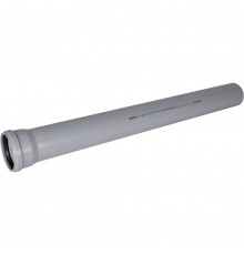 Труба канализационная бесшумная STOUT 110 х 1000 мм SKB-0002-110100 (SKB-0002-110100)