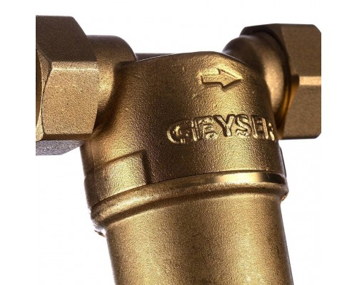 Фильтр самопромывной Гейзер-Бастион 121 3/4 для горячей воды d60 (32669)