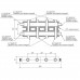 Модульный коллектор GIDRUSS MK-60-5DU.EPP (до 60 кВт, магистраль G 1, 2+2+1 контура G 1, EPP-термоизоляция, 4D-кронштейны K.UMS, цвет черный муар с серебром) (MK 6004T 20)