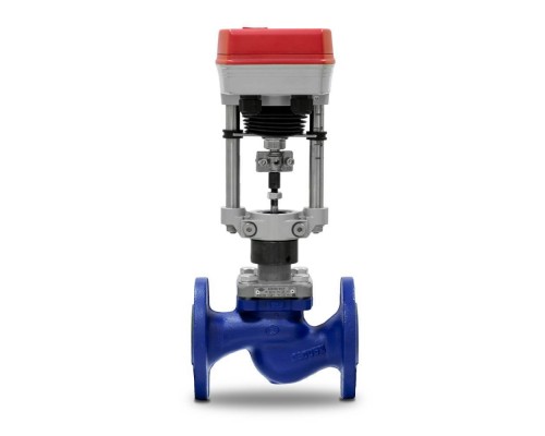 Клапан двухходовой регулирующий КПСР 2.11-32-16-1.4001-СЧ-1,6-1-150-У (1.211.100.032.13.1.4001)
