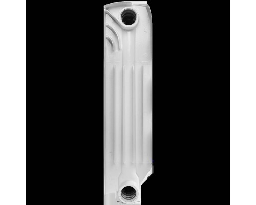 Радиатор алюминиевый STOUT GAMMA 350 6 секций боковое подключение (белый RAL 9010) SRA-3310-035006 (SRA-3310-035006)