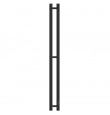 Полотенцесушитель STOUT электрический ROCK quadro 120*08 Черный матовый 2 опоры (SHQ-R2Q0-012008)