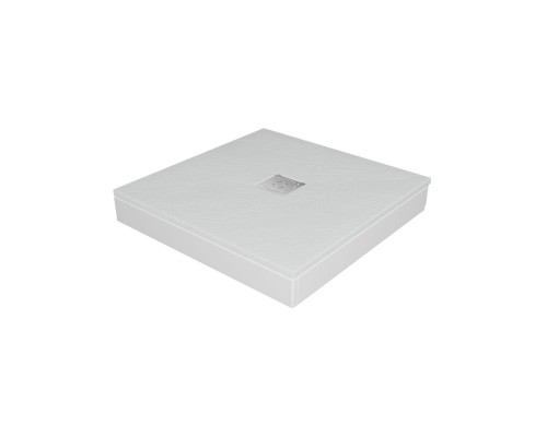 Душевой поддон квадратный RGW ST-W Белый (Комплект)  900x900