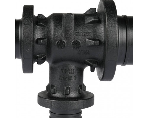 *Тройник REHAU RAUTITAN с уменьшенным боковым и торцевым проходом 32-20-25 PX для труб из сшитого полиэтилена аксиальный 11600871001 (11600871001)