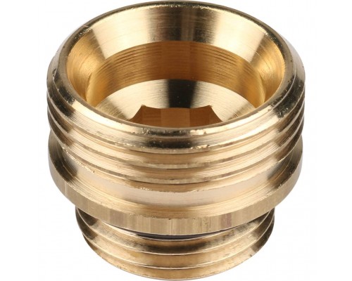 Пара шаровых кранов REHAU RAUTITAN с соед. нип. G 1/2xG 3/4, угловой (никелирован.) (12407371001)