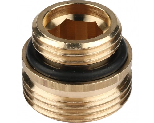 Пара шаровых кранов REHAU RAUTITAN с соед. нип. G 1/2xG 3/4, угловой (никелирован.) (12407371001)