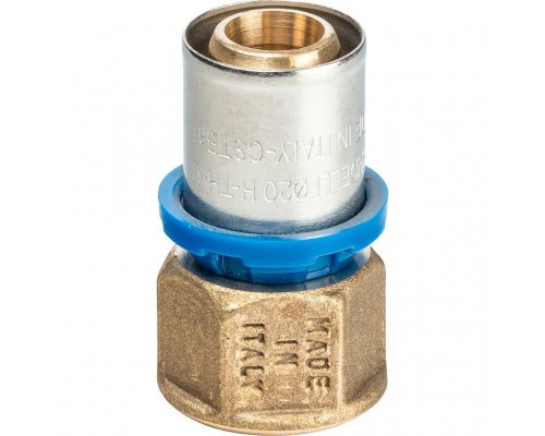 Муфта Prandelli Multyrama с внут.рез. (20х2,0)х1/2 профиль H,TH,U для металлопластиковых труб прессовой (509.02.52.0)