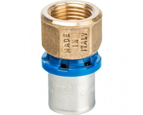 Муфта Prandelli Multyrama с внут.рез. (20х2,0)х1/2 профиль H,TH,U для металлопластиковых труб прессовой (509.02.52.0)