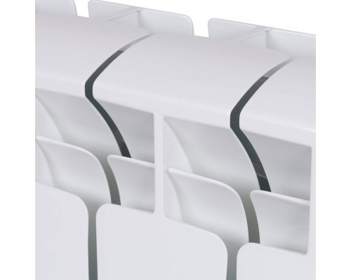 Радиатор биметаллический RIFAR BASE 200 6 секций боковое подключение (белый RAL 9016) 1RB20-6 (1RB20-6)