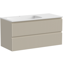 Тумба под раковину Sancos Snob R 100, L, beige soft