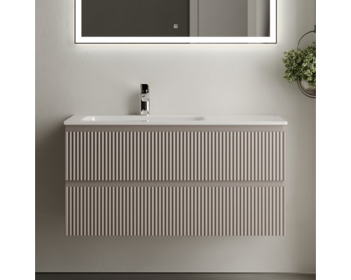 Тумба с раковиной Sancos Snob R 100 см, L, doha soft