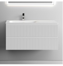 Тумба с раковиной Sancos Snob T 100 см, L, bianco