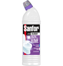 Универсальное моющее средство Sanfor WC Gel Chlorum Ультра белый 0,75 л