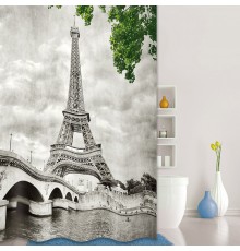 Штора для ванной IDDIS Paris Days