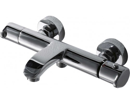 Термостатический смеситель Bravat Waterfall F673114C-01A-RUS для ванны с душем