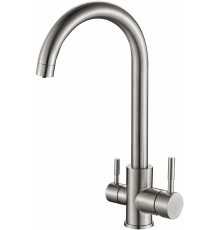 Смеситель для кухни Steel Hammer SH 713 INOX