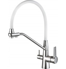 Смеситель для кухни Steel Hammer SH 903-8 Cr с гибким изливом