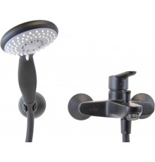 Смеситель для ванны с душем Webert Sax Evolution SE850101560 черный