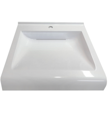 Раковина Stella Polar Футур 60, с кронштейнами и сифоном