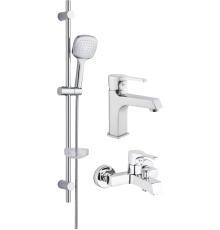 Комплект для ванной STWORKI XE-06cr + MG-SUN01 + MG-SUN02