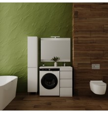 Мебель для ванной комнаты Style Line Даллас 100 Люкс Plus напольная, белая, 3 ящика R