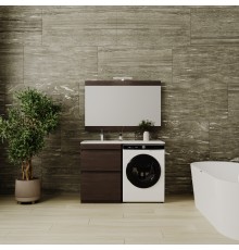 Мебель для ванной комнаты Style Line Даллас 120 Люкс Plus напольная, венге L
