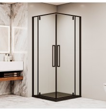 Душевой уголок с распашными дверями на петлях - RGW SV-33B 1000x1000