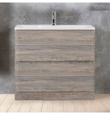 Тумба с раковиной BelBagno Albano 90 напольная, pino scania