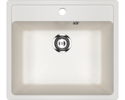 Мойка кухонная Ulgran U-104 -341 ультра-белая