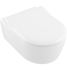 Унитаз подвесной Villeroy   Boch Avento 5656RS01 альпийский белый, безободковый